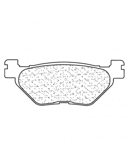 PLAQUETTES DE FREIN CL BRAKES MAXI SCOOTER METAL FRITTE - 3061MSC
