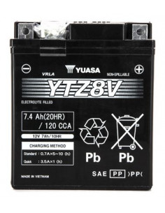 BATTERIE YUASA YTZ8V