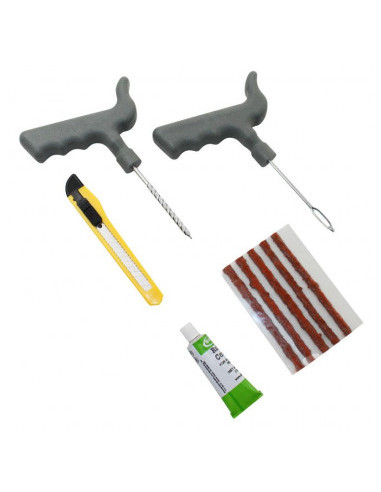 Kit réparation pneu tubeless à mèches