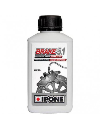 IPONE Liquide de frein DOT 5.1 500 ml...