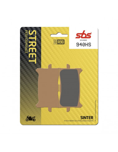 Plaquettes de frein avant SBS 940 (HS) – Honda X-ADV 750