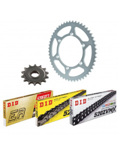 Kit chaîne D.I.D 520VX3 Honda NC750 Integra/X DCT 2014+