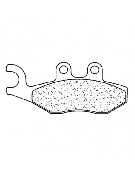 Plaquettes de frein arrière 3060MSC CL Brakes pour Maxi Scooter